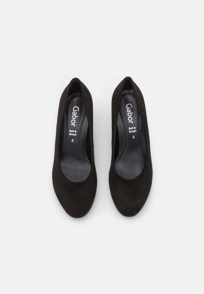 Femmes Noires Gabor | Talons Classiques Exclusifs